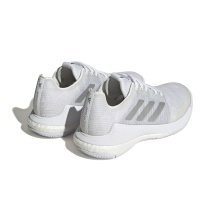 adidas Hallen-Indoorschuhe CrazyFlight weiss/silber Damen